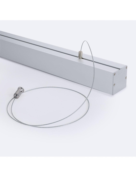 Profilé Aluminium Sixe Suspendu Pour Ruban LED jusqu'à 45 mm
