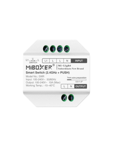 Télérupteur Convertisseur LED MiBoxer Bouton poussoir