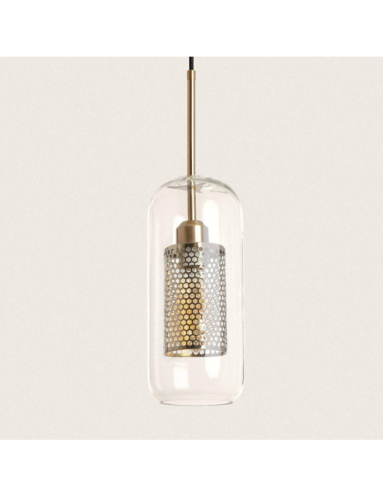 Suspension Métal et Verre Julieta Lungo Suspension Métal et Verre Julieta Lungo