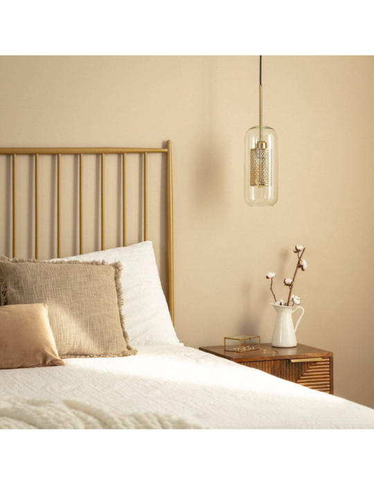 Suspension Métal et Verre Julieta Lungo