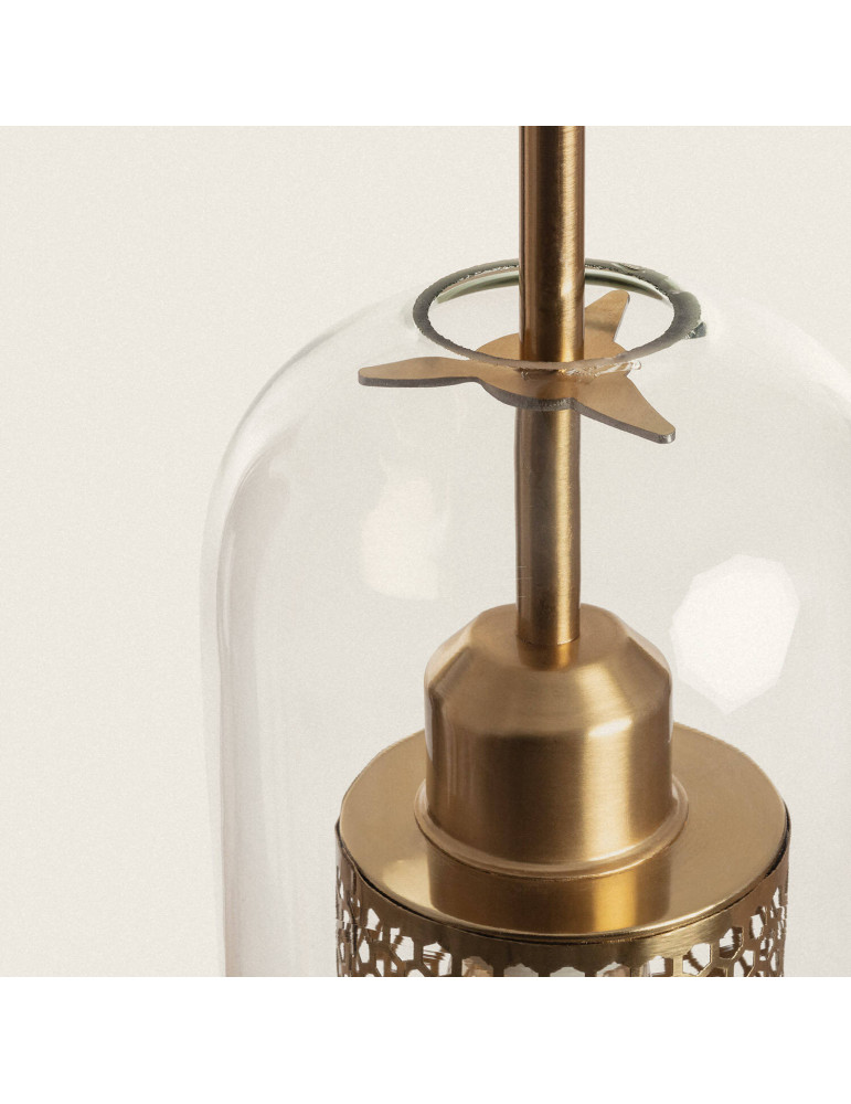 Suspension Métal et Verre Julieta Lungo