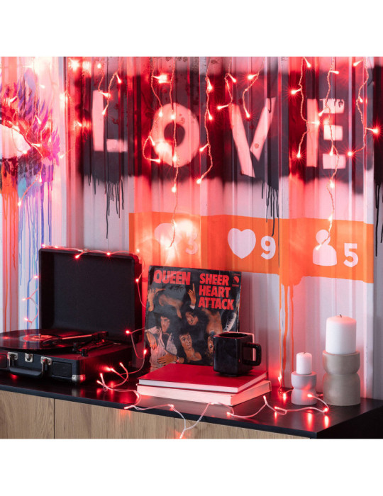 Guirlande LED Extérieure à Piles 5m