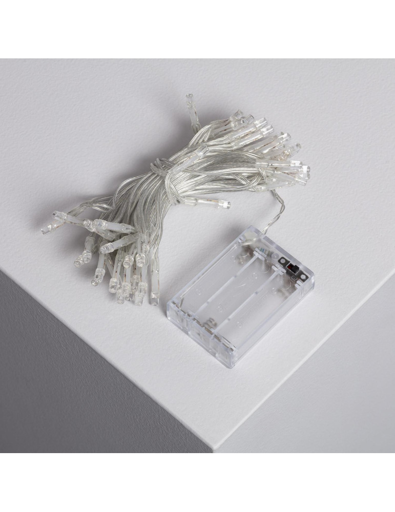 Guirlande LED Extérieure à Piles 5m