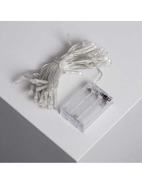 Guirlande LED Extérieure à Piles 5m