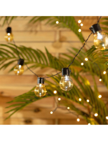 Guirlande d’Ampoules LED Solaire Nikola 2m