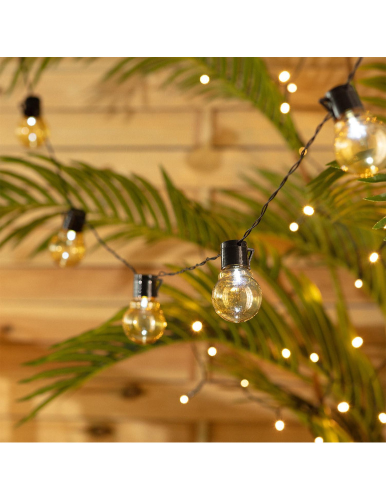 Guirlande d’Ampoules LED Solaire Nikola 2m