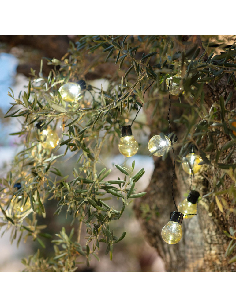 Guirlande d’Ampoules LED Solaire Nikola 2m
