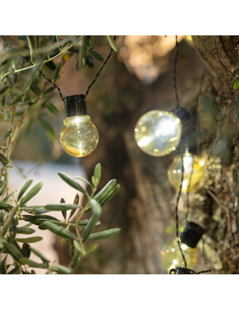 Guirlande d’Ampoules LED Solaire Nikola 2m