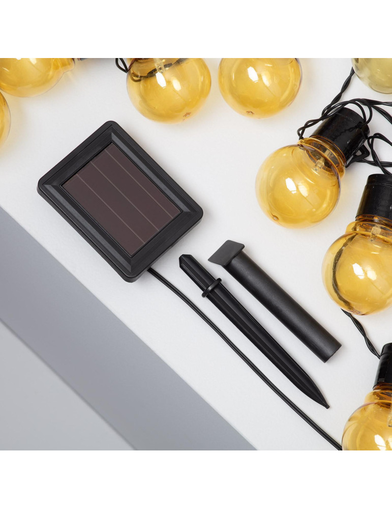 Guirlande d’Ampoules LED Solaire Nikola 2m