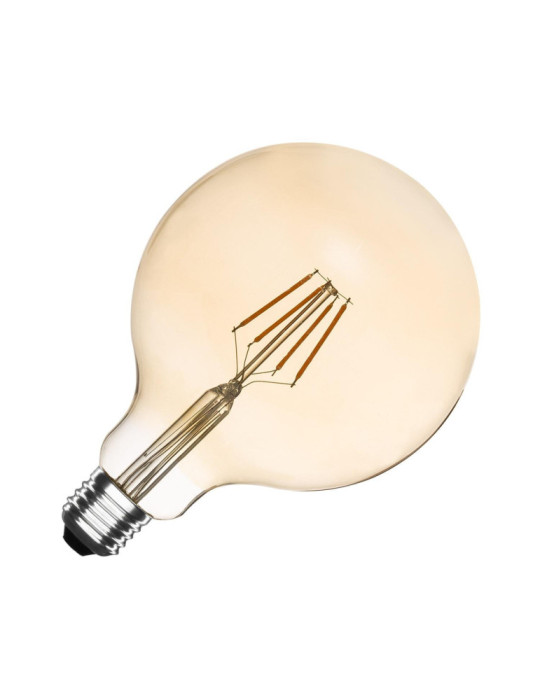 Ampoule LED Filament E27 6W 600 lm Dimmable G125 Gold