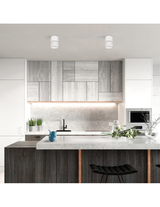 Applique LED Aluminium Ronde New Onuba 15W Blanche