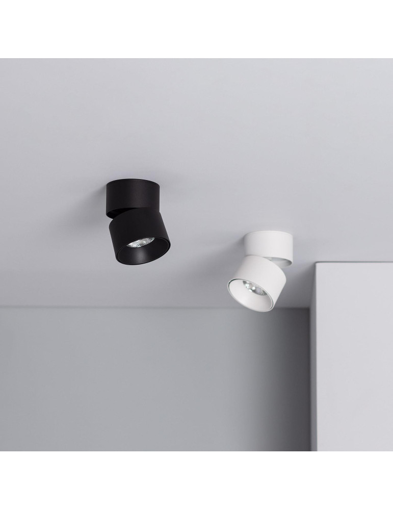 Applique LED Aluminium Ronde New Onuba 15W Blanche