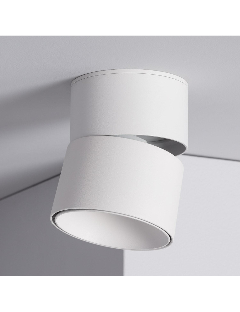 Applique LED Aluminium Ronde New Onuba 15W Blanche