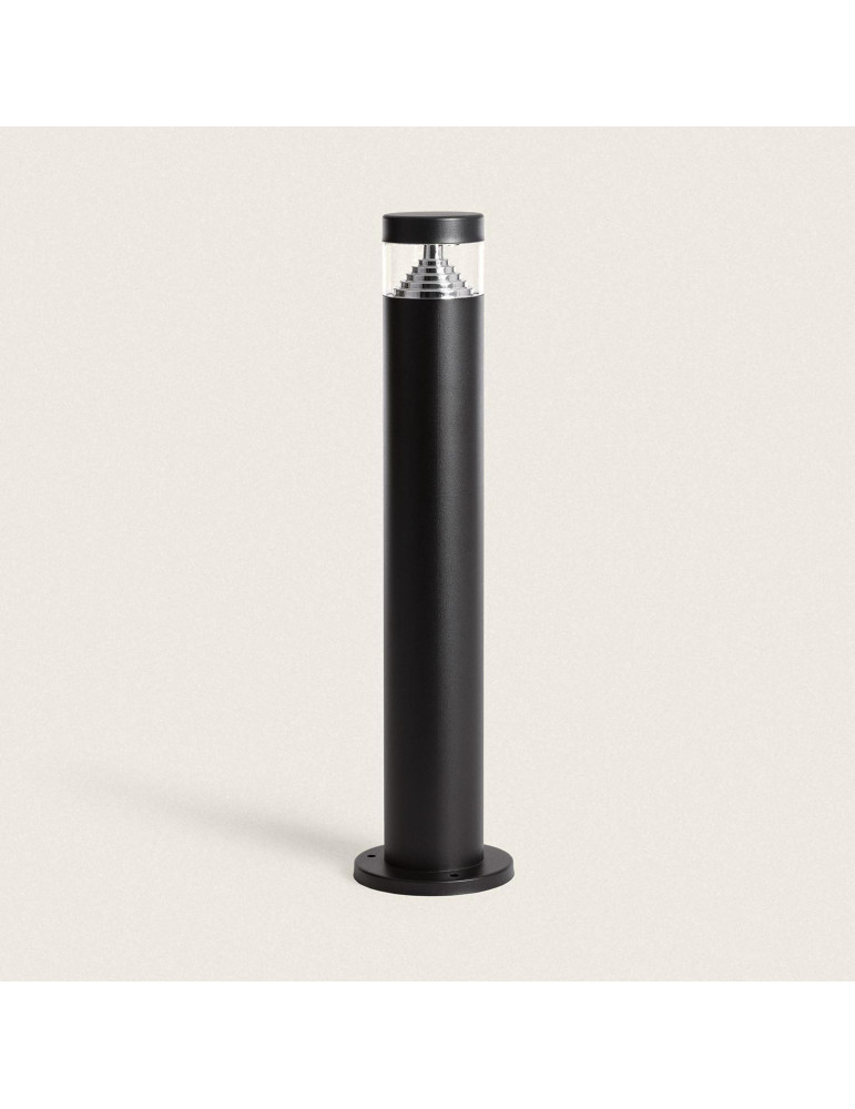 Balise LED Extérieur 5W en Saillie sur Pied 50cm Inti Inox Noire Balise LED Extérieur 5W en Saillie sur Pied 50cm Inti Inox Noire