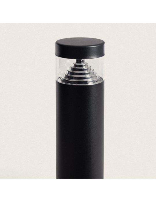 Balise LED Extérieur 5W en Saillie sur Pied 50cm Inti Inox Noire