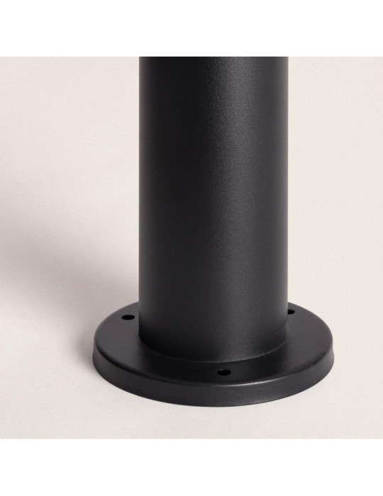 Balise LED Extérieur 5W en Saillie sur Pied 50cm Inti Inox Noire