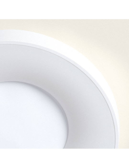 Plafonnier LED 24W Rond Métal CCT Sélectionnable Bill