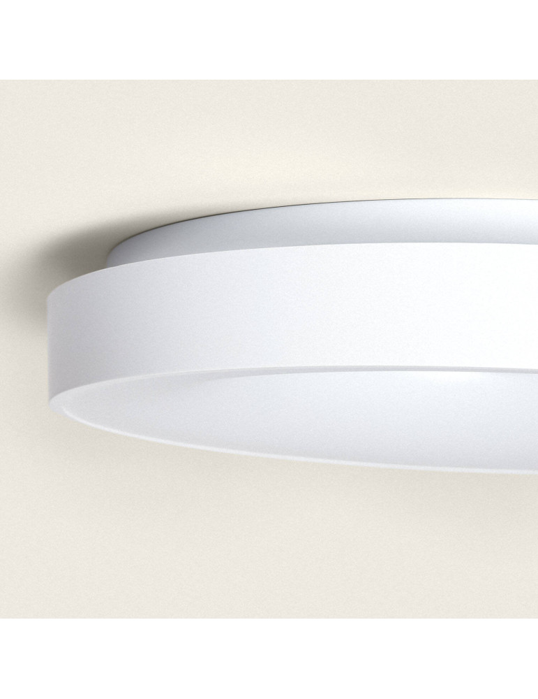 Plafonnier LED 24W Rond Métal CCT Sélectionnable Bill