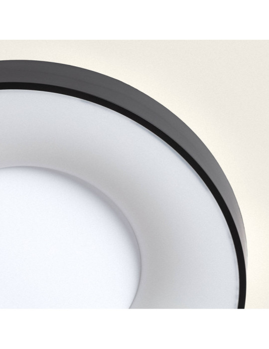 Plafonnier LED 24W Rond Métal CCT Sélectionnable Bill