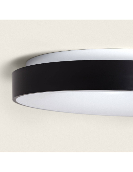 Plafonnier LED 24W Rond Métal CCT Sélectionnable Bill