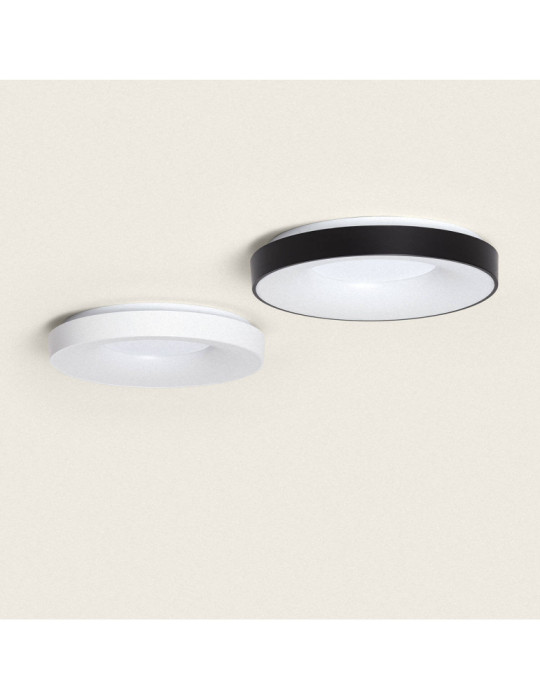 Plafonnier LED 24W Rond Métal CCT Sélectionnable Bill
