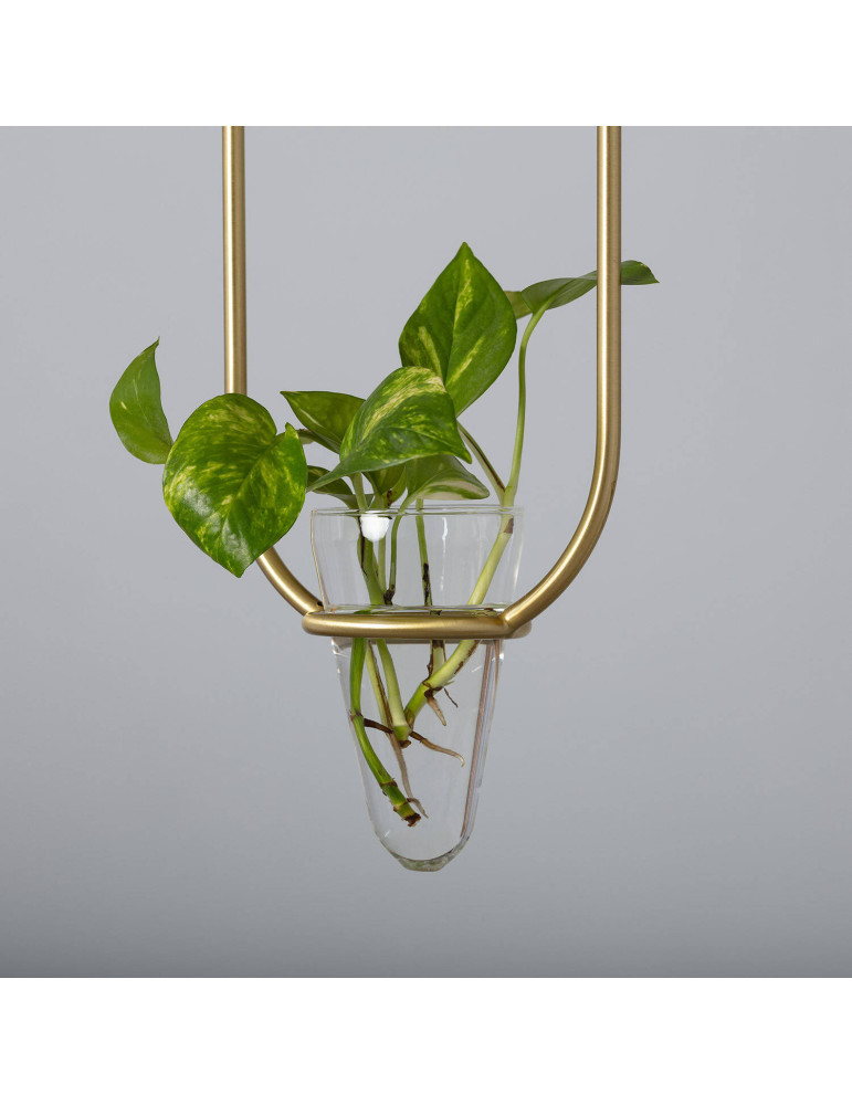 Suspension Métal et Verre Moonlight Puncak