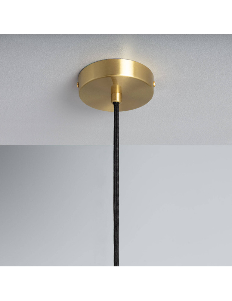 Suspension Métal et Verre Moonlight Puncak