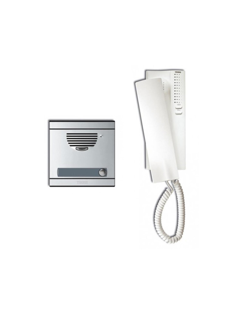 Kit Interphone 1 Logement 4 + 1 fils avec Panneau et Téléphone Serie 7 TEGUI 375011 Kit Interphone 1 Logement 4 + 1 fils avec Panneau et Téléphone Serie 7 TEGUI 375011