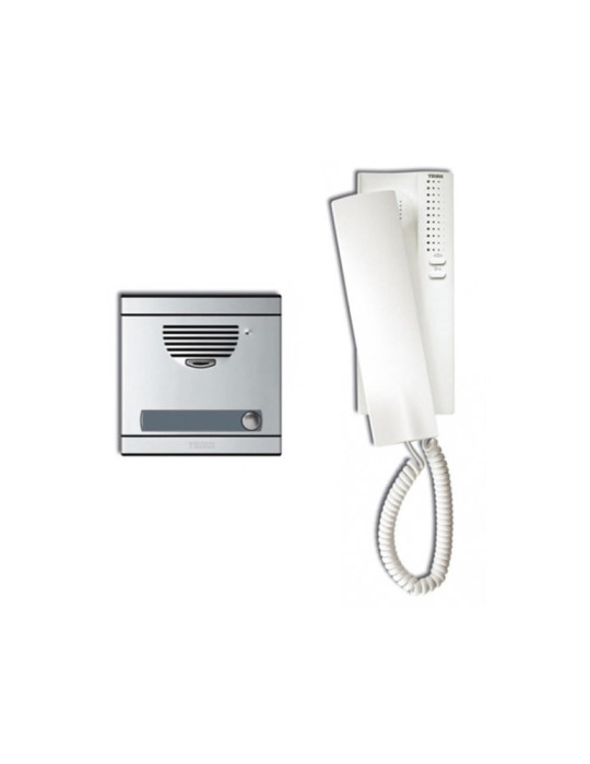 Kit Interphone 1 Logement 4 + 1 fils avec Panneau et Téléphone Serie 7 TEGUI 375011 Kit Interphone 1 Logement 4 + 1 fils avec Panneau et Téléphone Serie 7 TEGUI 375011