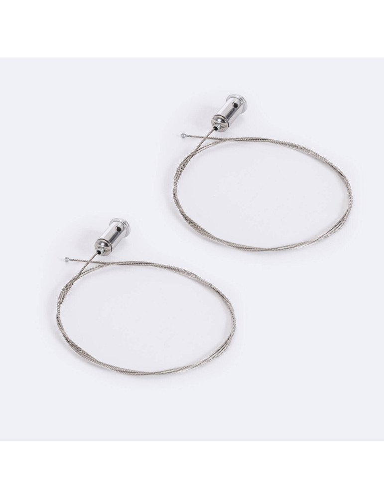 Profilé Aluminium Rond Suspendu pour Ruban LED jusqu'à 11 mm