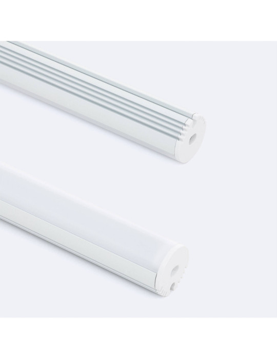 Profilé Aluminium Rond Suspendu pour Ruban LED jusqu'à 11 mm