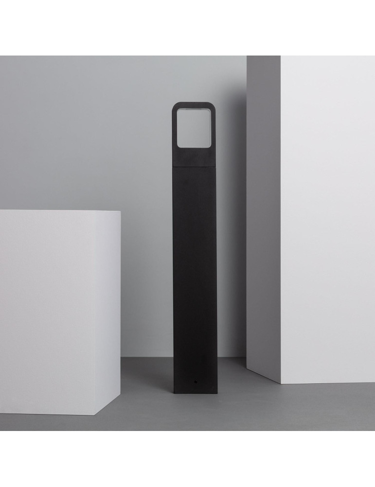 Balise LED Extérieure 6W sur Pied 80cm en Saillie Emerita