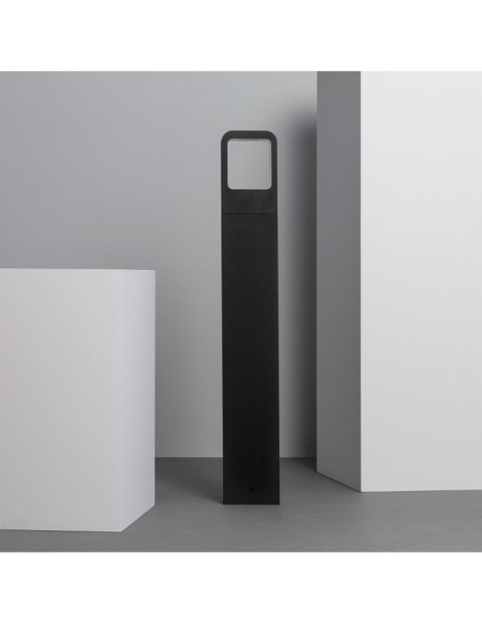 Balise LED Extérieure 6W sur Pied 80cm en Saillie Emerita