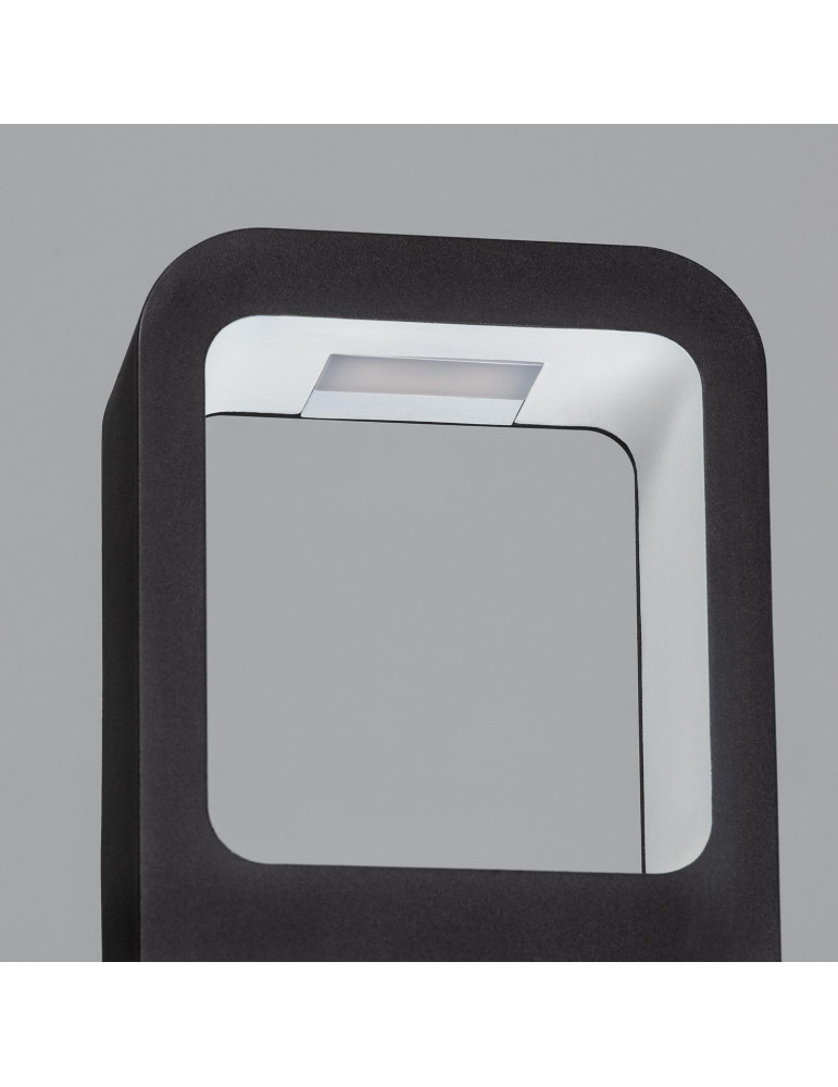 Balise LED Extérieure 6W sur Pied 80cm en Saillie Emerita