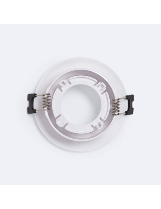 Collerette Downlight Conique Faible UGR Noir pour Ampoule LED GU10/GU5.3 Coupe Ø 70mm