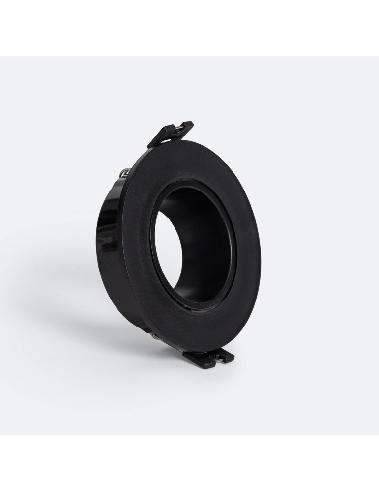 Collerette Downlight Conique Faible UGR Noir pour Ampoule LED GU10/GU5.3 Coupe Ø 70mm Collerette Downlight Conique Faible UGR Noir pour Ampoule LED GU10/GU5.3 Coupe Ø 70mm