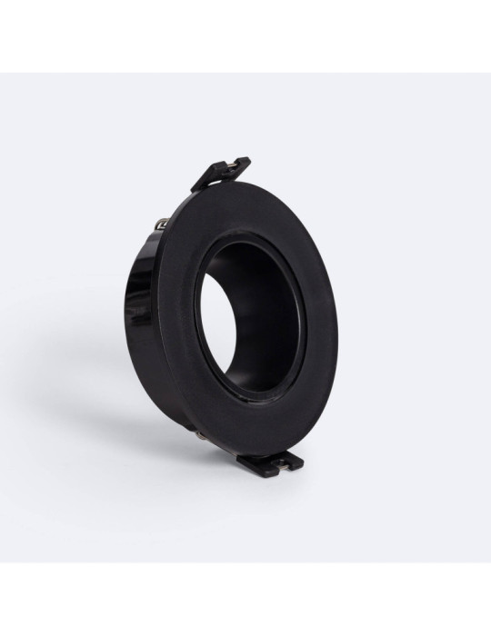 Collerette Downlight Conique Faible UGR Noir pour Ampoule LED GU10/GU5.3 Coupe Ø 70mm Collerette Downlight Conique Faible UGR Noir pour Ampoule LED GU10/GU5.3 Coupe Ø 70mm