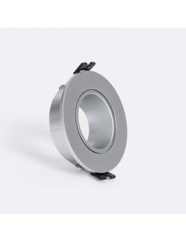 Collerette Downlight Conique Faible UGR Noir pour Ampoule LED GU10/GU5.3 Coupe Ø 70mm