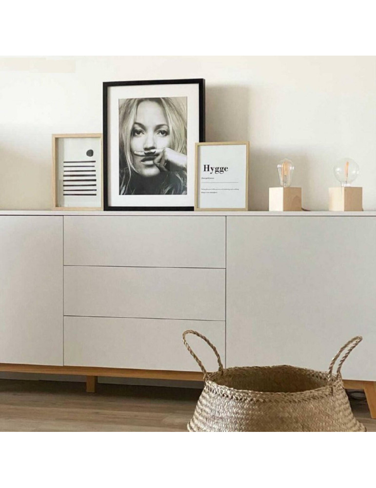 Lampe à Poser Bois Cubetto Creative-Cables ABWLEUTRD54