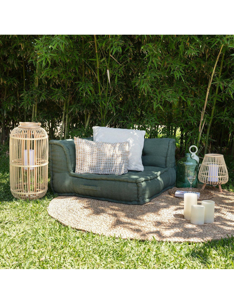 Lampe à Poser LED Portable Rotin Jávea