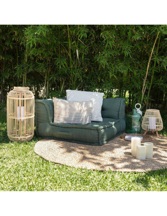 Lampe à Poser LED Portable Rotin Jávea