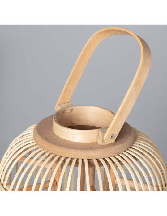 Lampe à Poser LED Portable Rotin Jávea