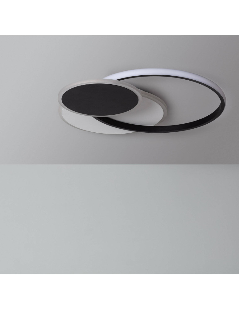 Plafonnier LED Métal 27W Mini Eklips Berno