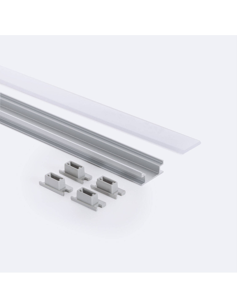 Profilé Aluminium Sol pour Ruban LED jusqu'à 10 mm