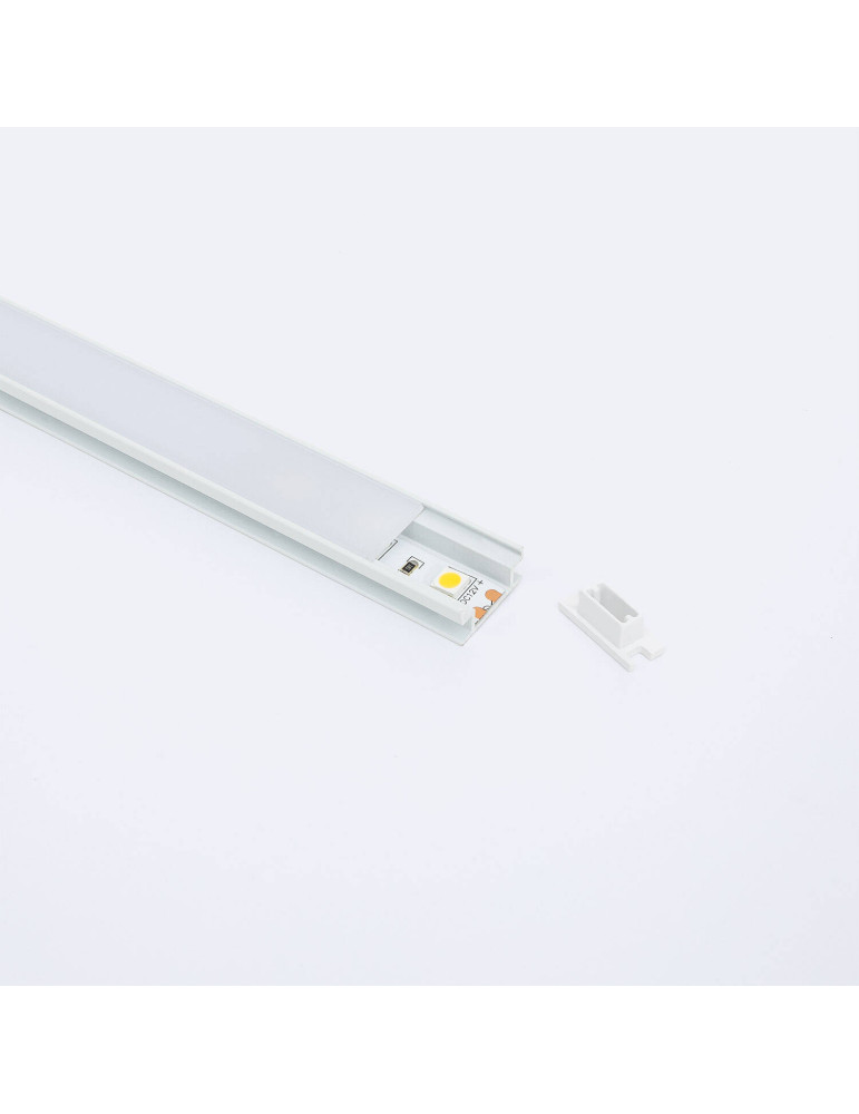 Profilé Aluminium Sol pour Ruban LED jusqu'à 10 mm