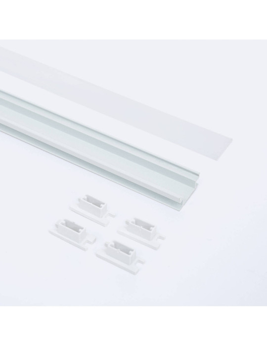 Profilé Aluminium Sol pour Ruban LED jusqu'à 10 mm