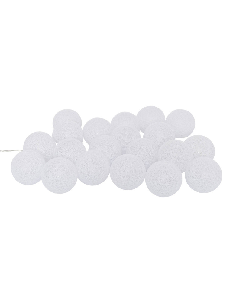 Guirlande 20 Boules LED Blanche Guirlande 20 Boules LED Blanche