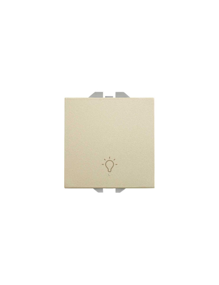 Bouton-Poussoir Simple Avec Gavure Lumière SIMON 270 20000151 Bouton-Poussoir Simple Avec Gavure Lumière SIMON 270 20000151