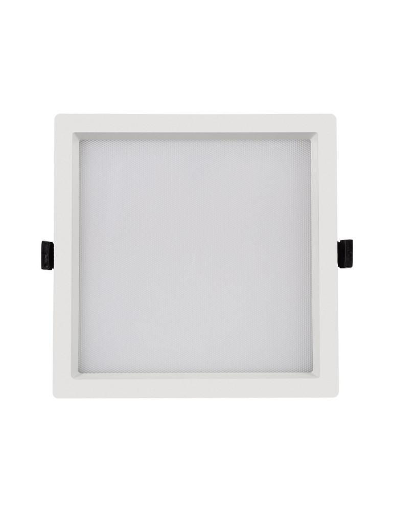 Downlight LED 30W Carré SAMSUNG Aero 130 lm/W Microprismatique LIFUD Coupe 210x210 mm