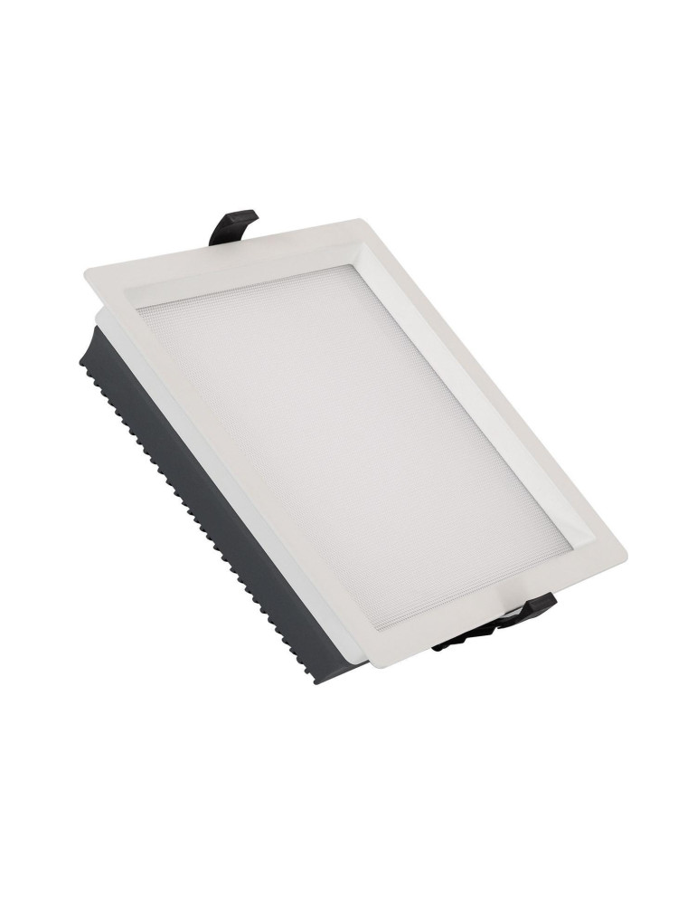 Downlight LED 30W Carré SAMSUNG Aero 130 lm/W Microprismatique LIFUD Coupe 210x210 mm